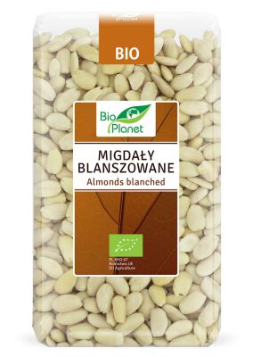 Migdały Blanszowane Bio 1 Kg - Bio Planet [BIO]