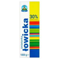 Łowicz Śmietanka Kremowa UHT 30% 1000Ml 