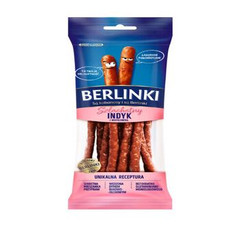 Kabanosy Berlinki z indykiem 85g