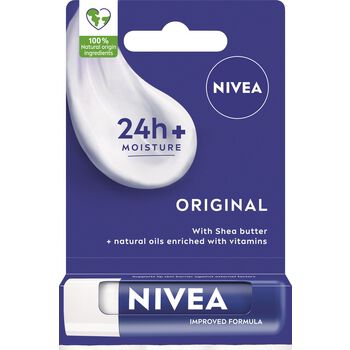 Nivea pomadka do ust Pielęgnująca   Original Care 4,8 g