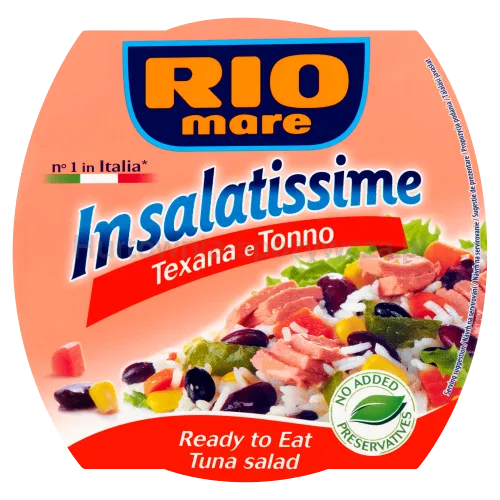 Rio Mare Sałatka Teksańska Z Tuńczykiem 160G