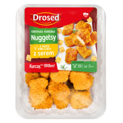 Nuggetsy z piersi kurczaka z serem 350 g Drosed