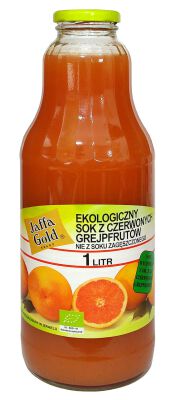 Sok Z Czerwonych Grejpfrutów Nfc Bio 1 L - Jaffa Gold [BIO]