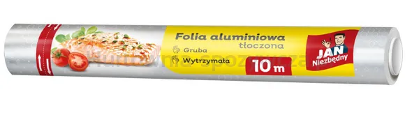 Jan Niezbędny Folia alumninowa z tłoczeniem, 10m