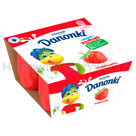 Danone Danonki Truskawka 4X50G