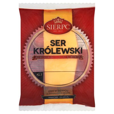 Sierpc Ser Królewski Kostka 250G