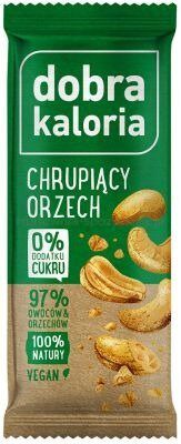 Baton owocowy chrupiący orzech 35 g