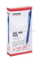 Długopis automatyczny żelowy OFFICE PRODUCTS,  gr. linii 0,25mm, dł. linii 1200m, niebieski - 2