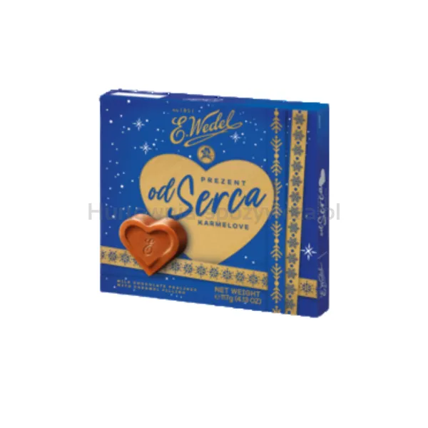 E.Wedel praliny od serca w czekoladzie mlecznej 117g