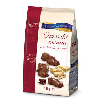 Lambertz Orzeszki Ziemne Oblane Czekoladą 125 G