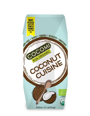 Cocomi  Cocomi Coconut Milk Napój Kokosowy Bez Gumy Guar (17 % Tłuszczu) Bio 330 Ml [BIO]