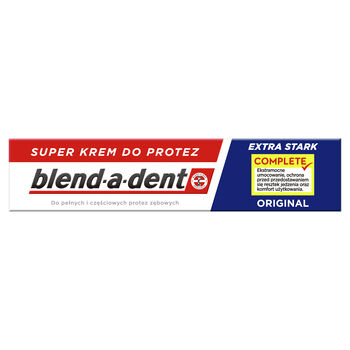 Blend-A-Dent Extra Stark Original, Klej Do Protez W Kremie 47 G