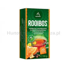 Astra Rooibos z pomarańczą i goździkiem 20 torebek 