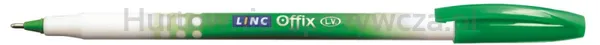 Długopis LINC Offix, śr. kulki 1mm, gr. linii 0,33mm, zielony