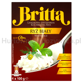 Britta Ryż Biały Długoziarnisty 4X100G