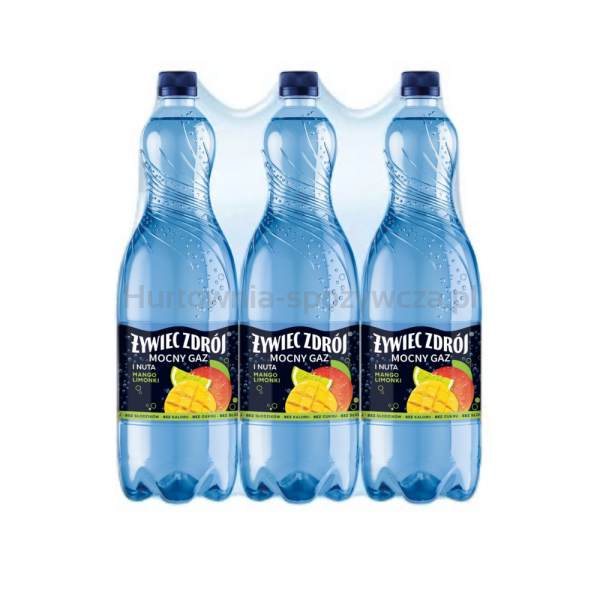Woda Żywiec Zdrój Mocny Gaz I Nuta Mango-Limonki 1,5L