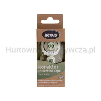 Rexus Korektor w taśmie 5mm x 8m