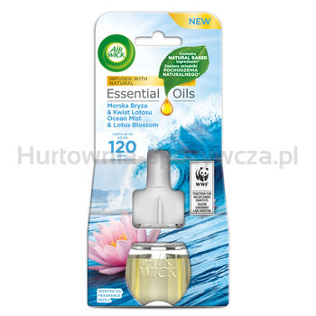 Air Wick Elektryczny Morska Bryza I Kwiat Lotosu/Ocean Mist  Lotus Blossom 19 Ml Wkład