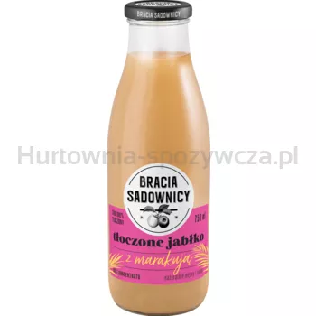 Bracia Sadownicy Tłoczone jabłko z marakują. 750 ml