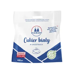 Cukier biały DIAMANT, w saszetkach, 600 x 5g