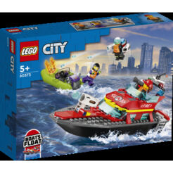 Klocki LEGO City Fire 60373 Łódź strażacka