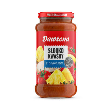 Dawtona Sos Słodko-Kwaśnu Z Ananasem 520G 