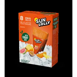Sun lolly lody wodne do zamrażania w domu exotic 480 ml