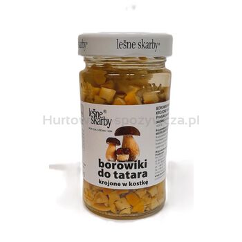 Leśne Skarby Borowiki do tatara krojone w kostkę 280g