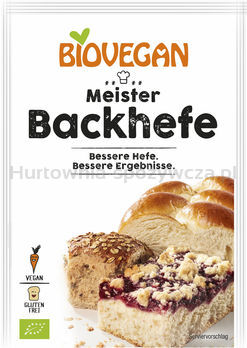 Drożdże Suszone Bezglutenowe Bio 7 G - Biovegan [BIO]