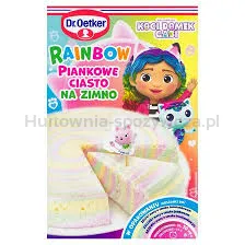 Dr.Oetker Rainbow piankowe ciasto na zimno 168g