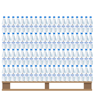 Woda Jurajska Mineralna niegazowana 500 ml <br>(Paleta 1296 szt.)