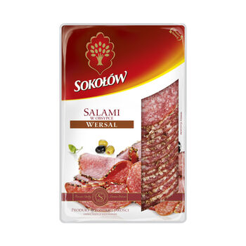 Sokołów Salami Wersal Plastry 100 G