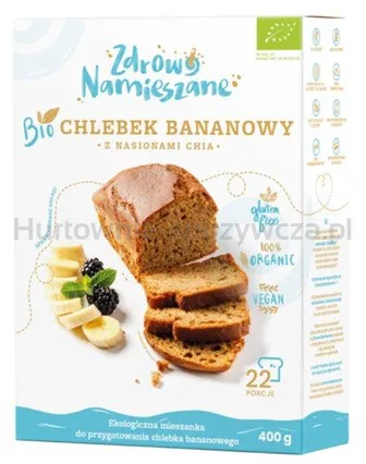 Mieszanka do wypieku chlebka  bananowego  z Chia 400 g