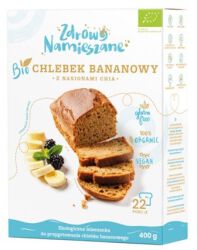 Mieszanka do wypieku chlebka  bananowego  z Chia 400 g