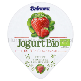 Bakoma Jogurt Bio 140G Truskawka
