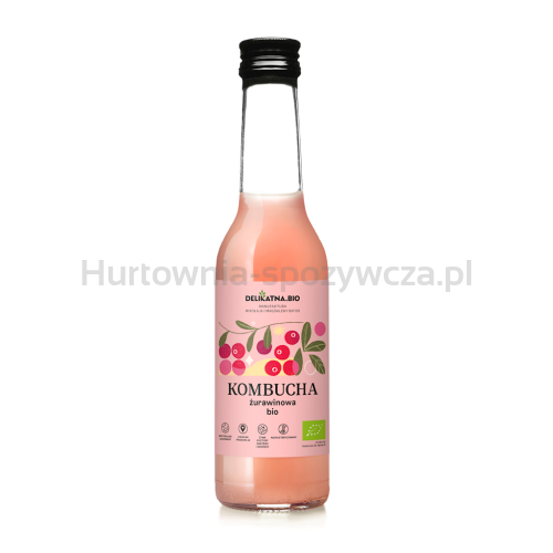 Kombucha Żurawinowa Bio 270 Ml - Delikatna [BIO]