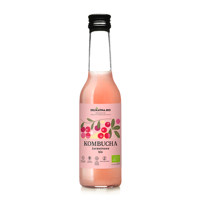 Kombucha Żurawinowa Bio 270 Ml - Delikatna [BIO]