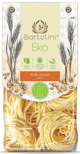 Makaron (Semolinowy) Gniazda Spaghetti A'La Chitarra Bio 250 G - Bartolini [BIO]