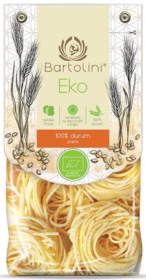 Makaron (Semolinowy) Gniazda Spaghetti A'La Chitarra Bio 250 G - Bartolini [BIO]