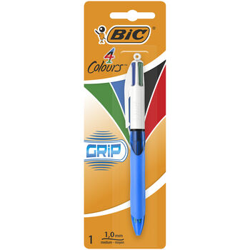 BIC Długopis 4 Colours Grip miks kolorów Blister 1 sztuka