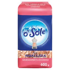 O’Sole Sól Himalajska GruboZiarnista Jodowana 600 G
