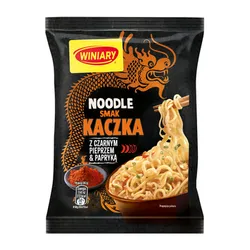 WINIARY Nudle Kaczka z czarnym pieprzem & papryką 62g