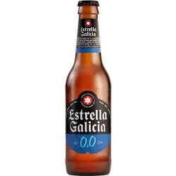 Estrella Galicia 0,0% bezalkoholowe 330 ml, butelka