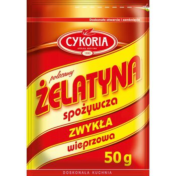 Żelatyna 50G Cykoria