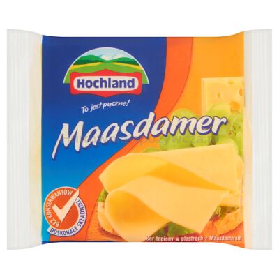 Hochland Maasdamer. Ser Kremowy Topiony W Plastrach 130 G