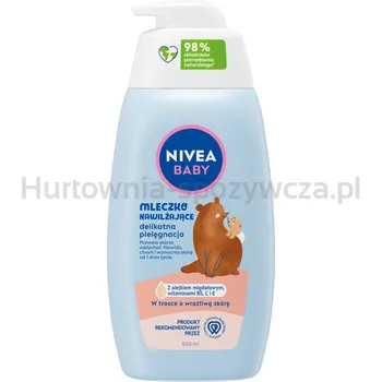 Nivea BABY Mleczko Nawilżające delikatna pielęgnacja 500 ml