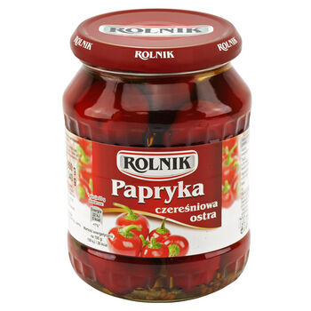 Rolnik Papryka Czereśniowa Ostra 720 Ml 