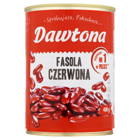 Dawtona Fasola Czerwona Konserwowa 400G 