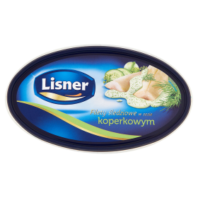 Lisner Śledź Atlantycki W Sosie Koperkowym 160G