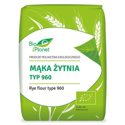 Bio Planet Mąka Żytnia Typ 960 Bio 1 Kg [BIO]